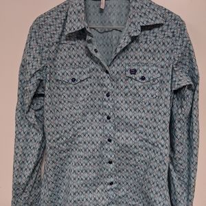 Cinch Long Sleeve Button Up